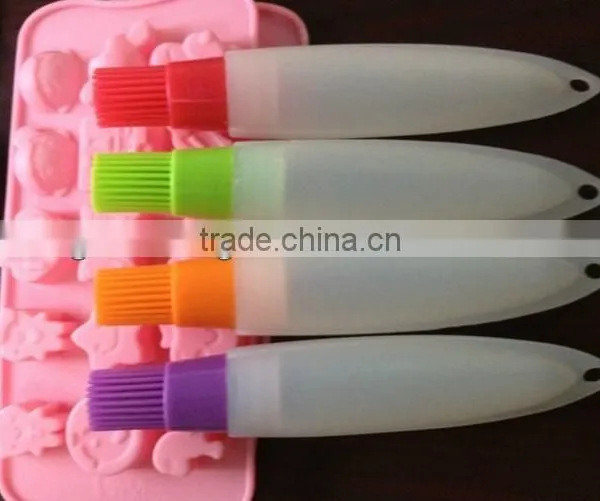 Silicone Tube Food Cooking Baking Tool Chocolate Egg Liquid Oil Pen Brush photo-3