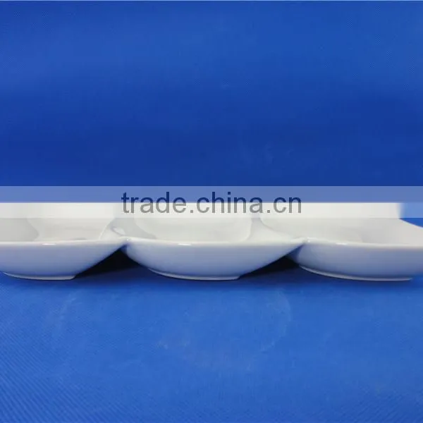 Plates Porcelain Different Shapes White photo-5