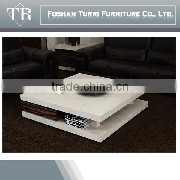 Unique Design Iran Luxury Marble Wooden Coffee Table photo-5