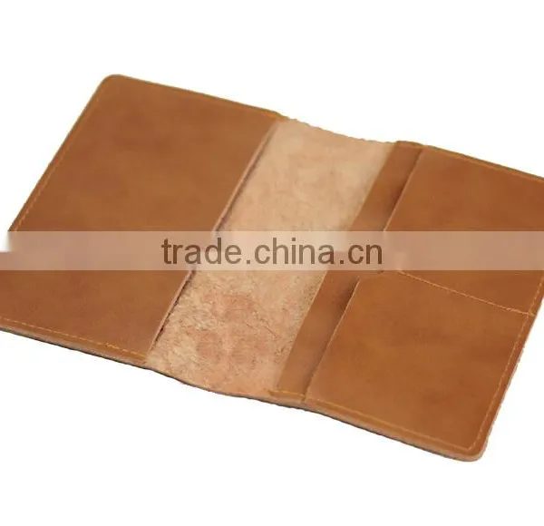Wholesale Factory Product Custom Passport Holder RFID Leather Passport Cover for Travel photo-5