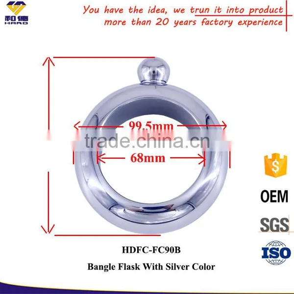Dongguan Supplier Stainless Steel Hidden Bracelet Flask photo-2