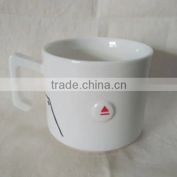 High Quality Porcelain Coffee Cup Mug Set "Angry Robot Coffee" photo-4