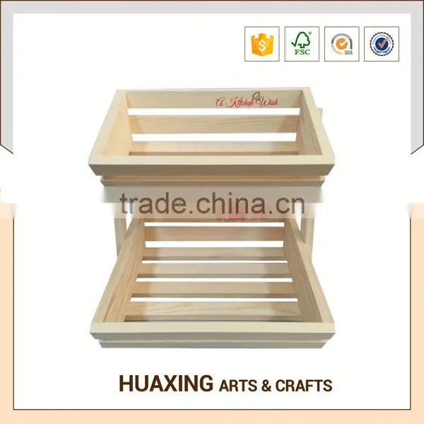 Competitive Price Gift Wooden Fruit Basket Arrangements photo-6