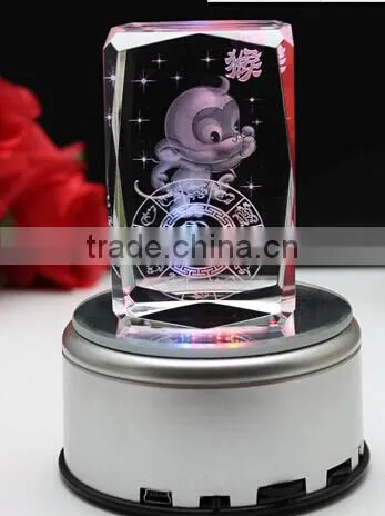Aries LED 3D Crystal Gift For Promotion photo-4