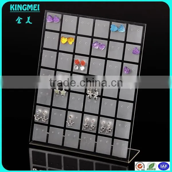 High Quality Kingmei Clear Acrylic Earring Display Holder photo-6