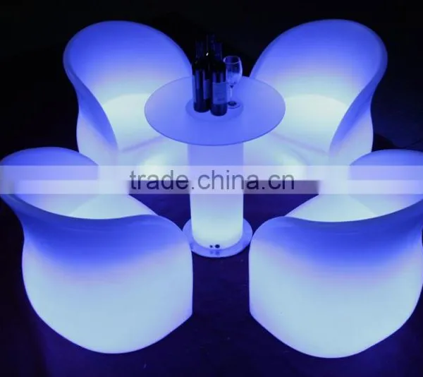 Nightclub Illuminated Modern Led Glowing Banquet Hall Tables photo-5