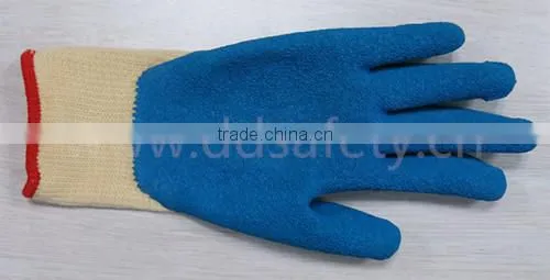 DDSAFETY 2017 Knitted Gloves With Latex Coated Safety Working Glove photo-3