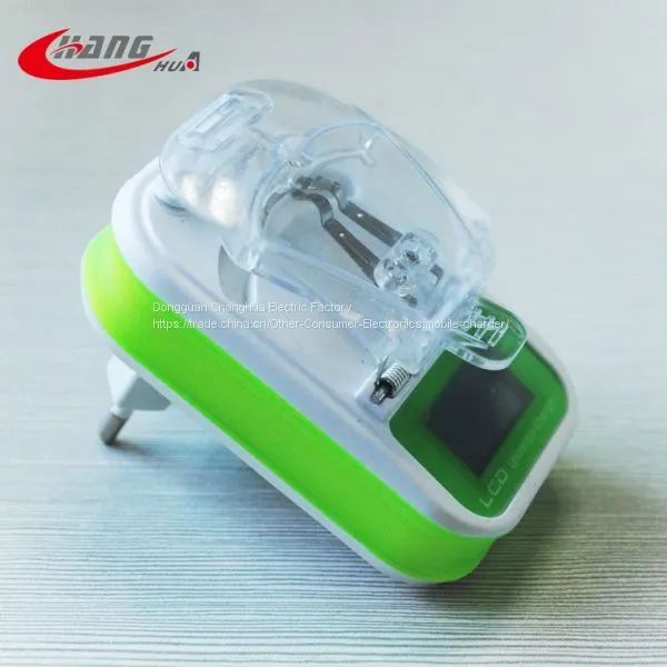 Changhua Clip LCD Universal Charger for Mobile Phone