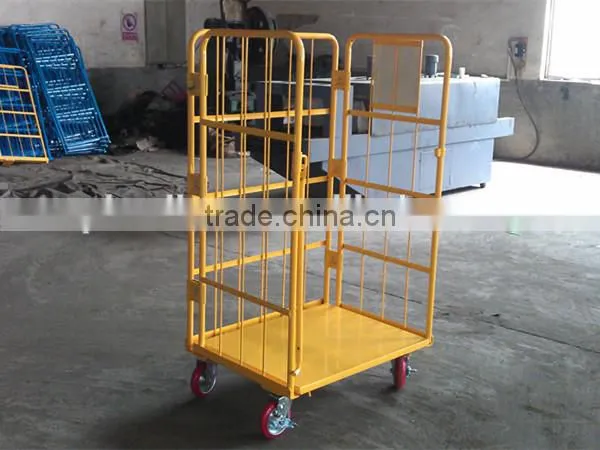 RC-03 Powder Coated Folding Storage Roll Container photo-3