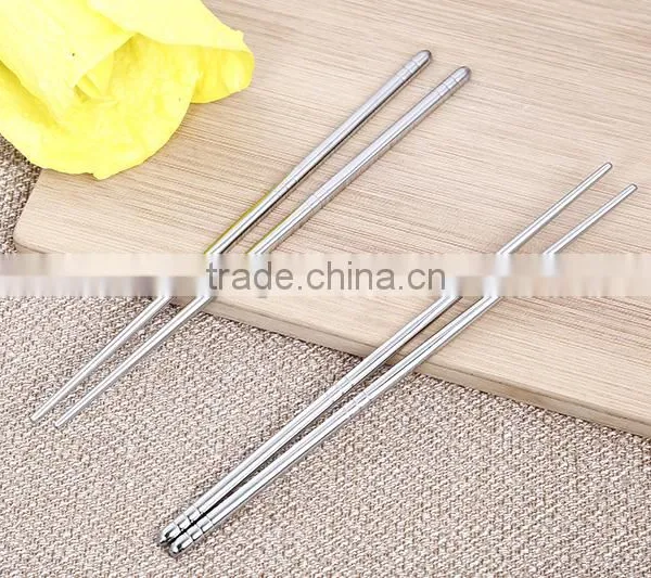 HT69 New Stainless Steel Healthy Chopsticks Gift Bulk Wholesale photo-3
