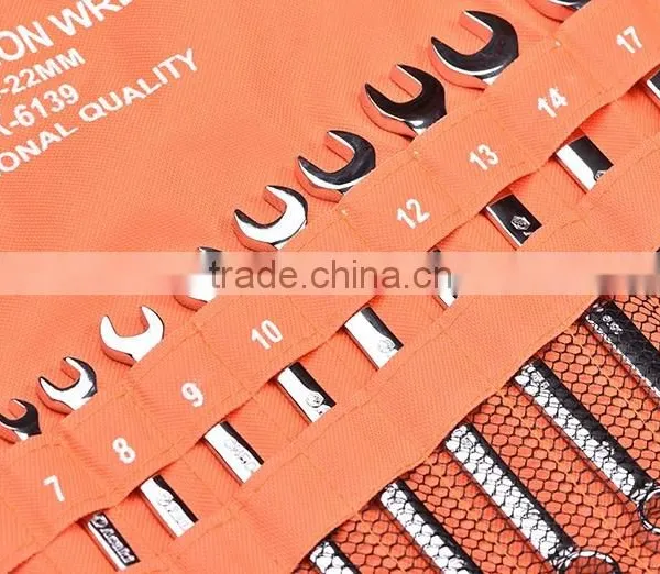 AK-6139 12pcs Polish Combination Wrench Set Tool photo-3