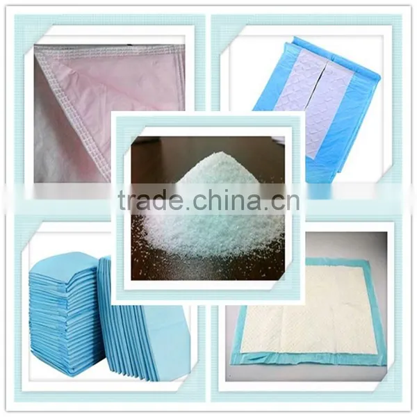 Diapers Raw Material Potassium Polyacrylate Super Absobent Polymer / SAP photo-5