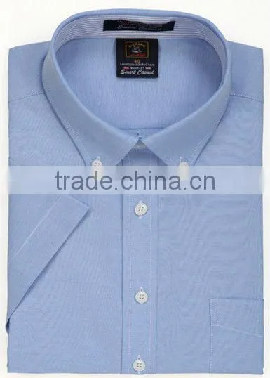 Men's Oxford Shirts,man Oxford Shirt,short Sleeve Shirts,office Shirts Cheap Price, 5pcs MOQ photo-4