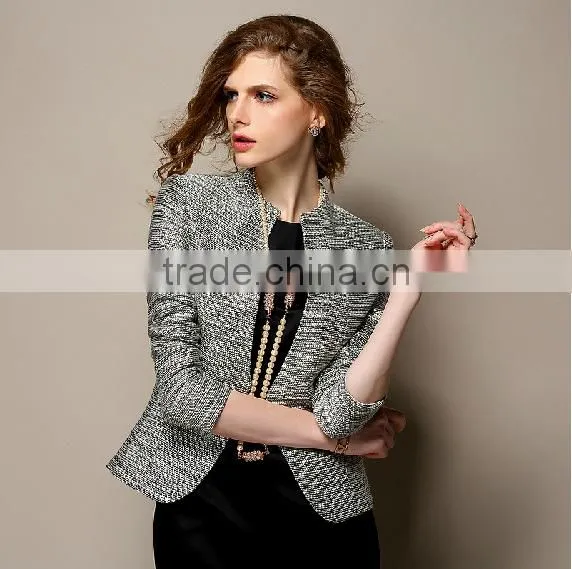 New Design Customized OL Ladies Working Suit WMLSU20150024 photo-3