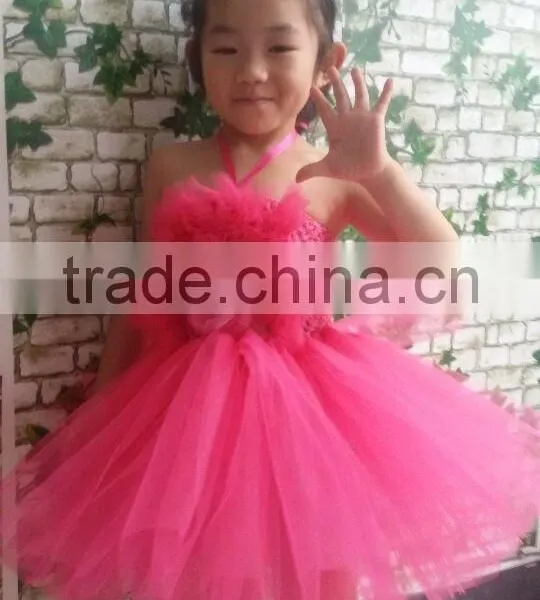 New Wholesale Custom Made Baby Girls Handmade Tutu Dress for Girls photo-2