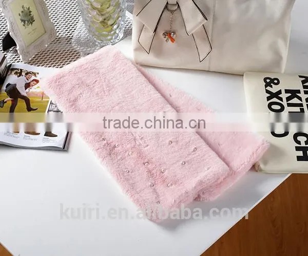 Brand Scarf Faux Rabbit Fur Scarf 2016 Female Best Quality Pashmina Tassels Women Wrap Muffler Neck Warmers photo-5