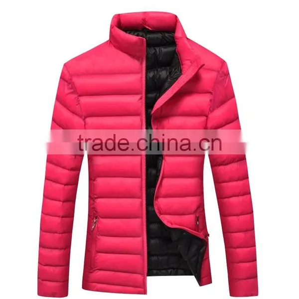 OEM Service Custom High Quality Padded Jackets/ Fashion Designer Men Winter Quilted Jacket photo-5