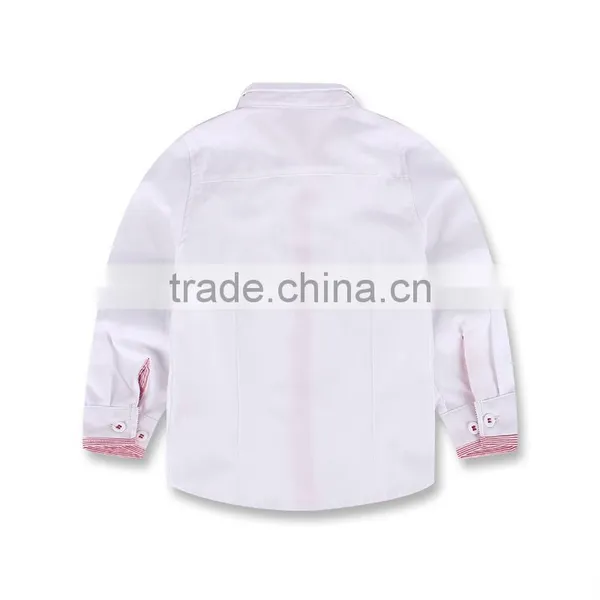 Oem Hot Fashion Shirt, Latest Tailor Made Children's Uniform Shirts photo-3