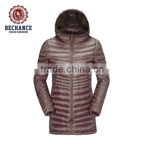 H1041 Women Ultralight Down Jacket Winter Warm Clothing Long Coat photo-3