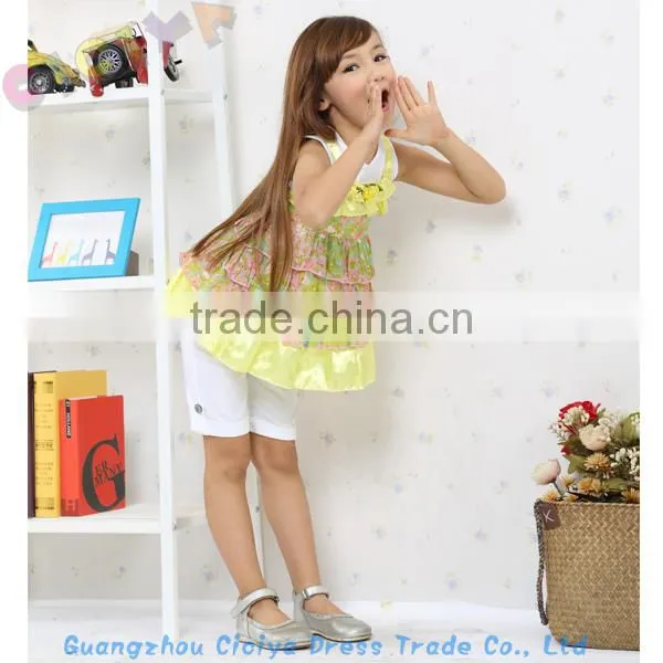 New Summer Fashion Dress 3pcs Set Baby Girl Summer Set 2014 in Stock photo-2