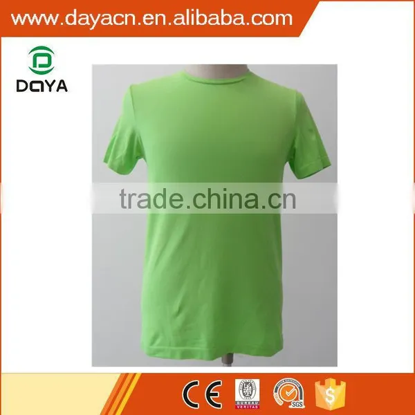 Novelty BlankMen Short Sleeve Seamless T-Shirts photo-4