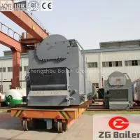 DZL Packaged Chain Grate Boiler in Heating Plant