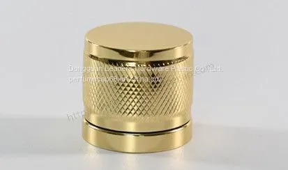 Golden Aluminum Perfume Cover