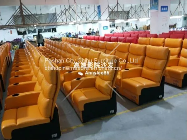 High End Cinema Sofa,leather Movie Theater Seats photo-5