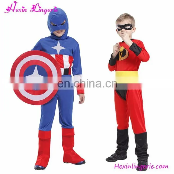 Wholesale Superheroes Mascot Costume Korean Children Costume