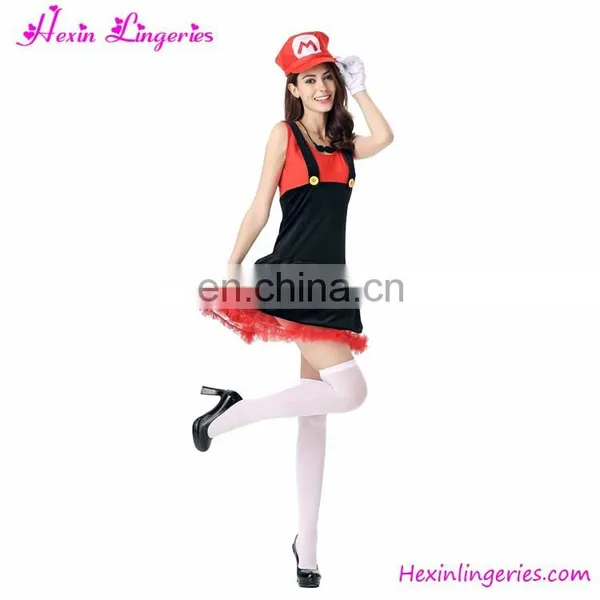 Paypal Accept Carnival Mario Women Brazil Costume photo-4