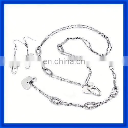 Wholesale Fashion Lead and Nickel Safe Alloy Fashion Jewelry Sets