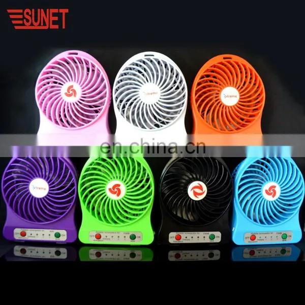 2018 New Type Electric Rechargeable USB Mini Handle Fan photo-3