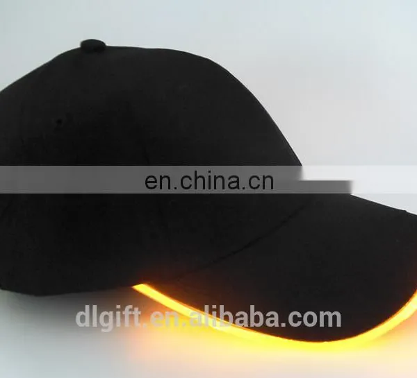 Hot-sale Soft Led Flashing Baseball Cap for Party Event in the Dark photo-4
