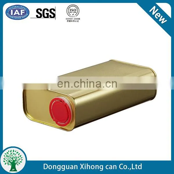 Olive Oil Tin Container Customize Metal Can Container Rectangular Petrol Gas Cans photo-5