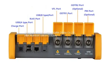Built-in VFL 1310/1550nm 26/24dB OTDR Optical Time Domain Reflectometer photo-4