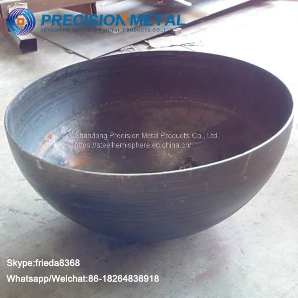Hot Forging Steel Hemisphere Hemispherical Head for Hydrogenation Reactor photo-2