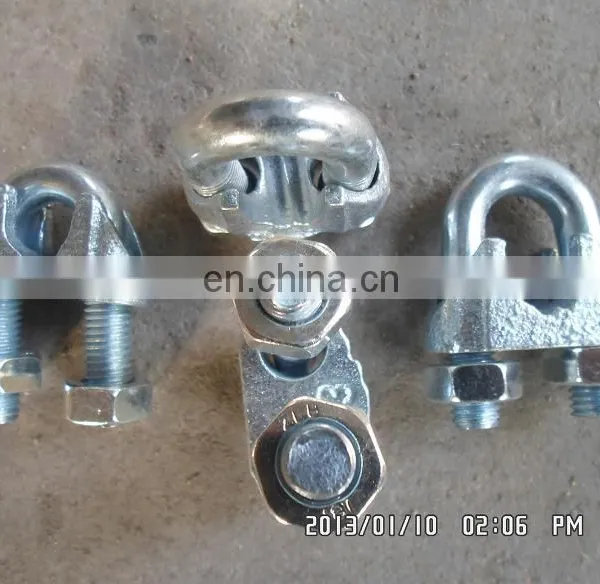 High Quality Din741 forged Electrical Metal Wire Rope Clip