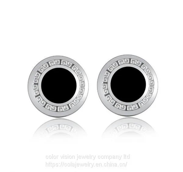 Fashion Style Star Black Earrings China Supplier Wholesale Men Earring