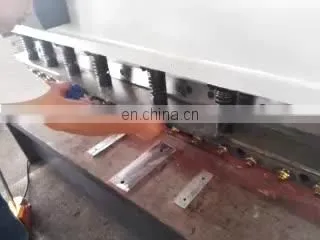 Sheet Metal Press Brake Shearing Machine QC12Y-6 3200 With Shearing Machine Good Price