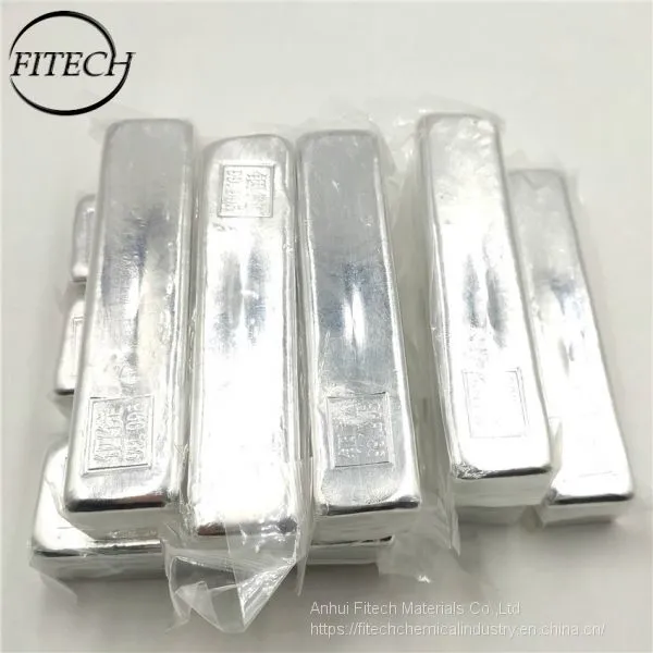 Factory Selling Pure Indium Ingot 1kg for Industry Use