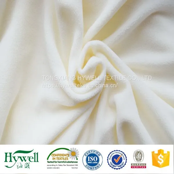100% Polyester Micro Polar Fleece Fabric for Jacket