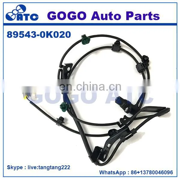 89543-0K020 Front Left ABS Wheel Speed Sensors Fit Toyota Hilux Vigo Pick-up 895430K020 photo-7