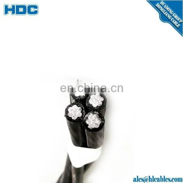 ALUMINUM TRIPLEX CABLE # 4, ALUMINUM CONDUCTORS GRADE EC 1350 WITH LDPE (LOW DENSITY POLYETHYLENE) photo-5