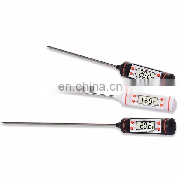 150mm/300mm/500mm Probe Length Digital Thermometer Sensor for Food and Laboratory photo-3
