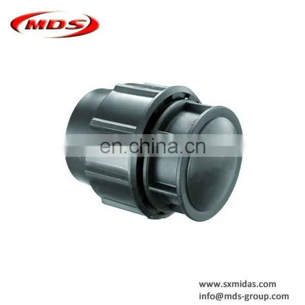 China PN10 PP Quick Compression Pipe Fittings 90 Degree Male Elbow With High Quality photo-3
