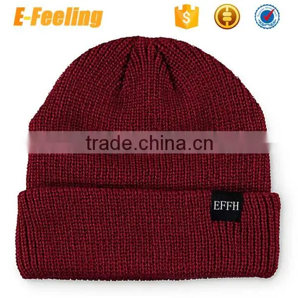 New Style 100% Acrylic Factory Muti Color Bulk Beanie Hat photo-2