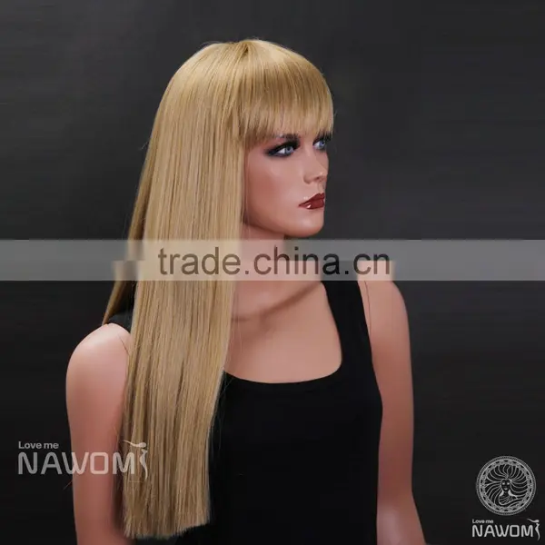 W3361 7A Grade Brazilian Virgin Human Hair Straight Full Lace Wig photo-6