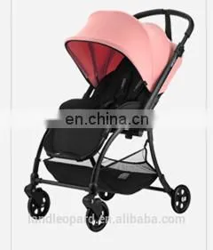 2020 Light WeightLuxury Baby Stroller Car Seat Folding Travel System Infant Prams 3 In 1 Doll Toy Pushchair Jogger photo-5