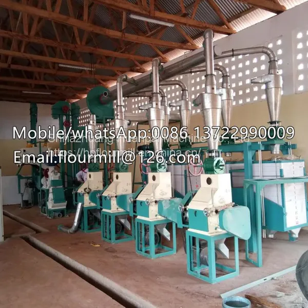 Small Production 10T Wheat Flour Milling Machine Wheat Meal Processing Line Grain Milling Machine photo-3