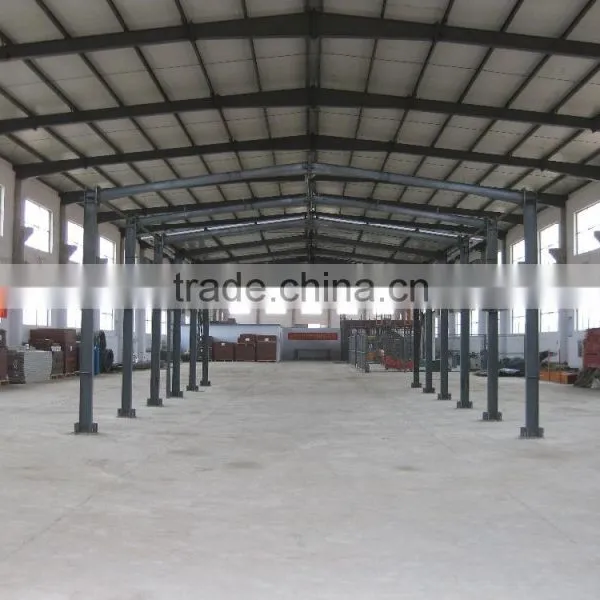 Light Steel Frame Fabrication Painted Steel Q345 / Q235 for Hangar/ Workshop photo-6
